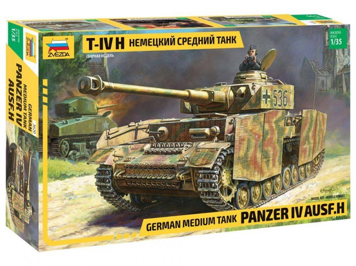 Zvezda 3620 1:35 Pz.Kpfw.IV Ausf.H