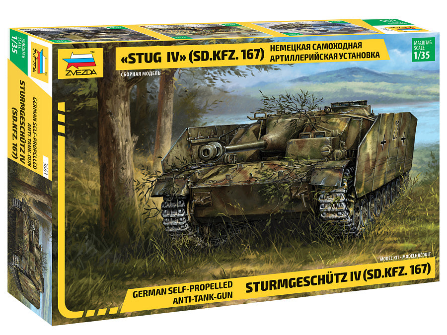 Zvezda 3661 1:35 Sturmgeschutz/StuG.IV Sd.Kfz.167