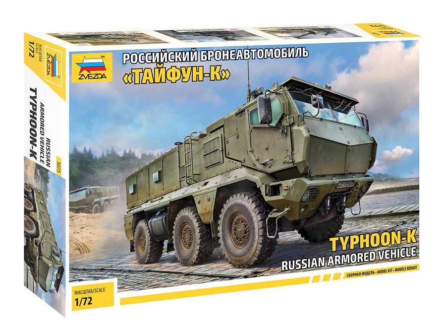Zvezda 5075 1:72 Typhoon-K Russian Armoured Car