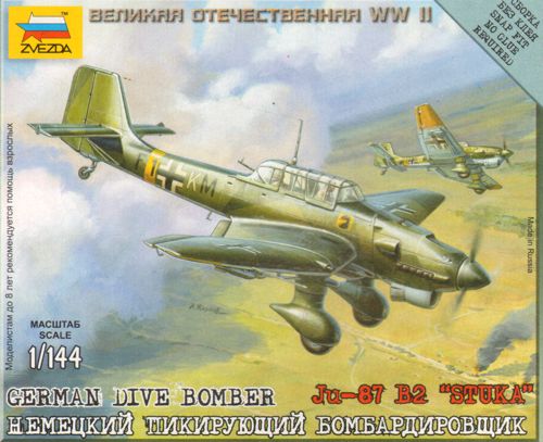 Zvezda 6123 1:144 Junkers Ju-87B-2 'Stuka'