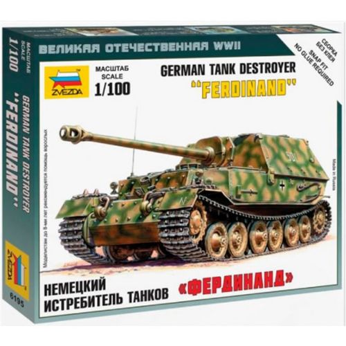 Zvezda 6195 1:100 Sd.Kfz.184 'Ferdinand'
