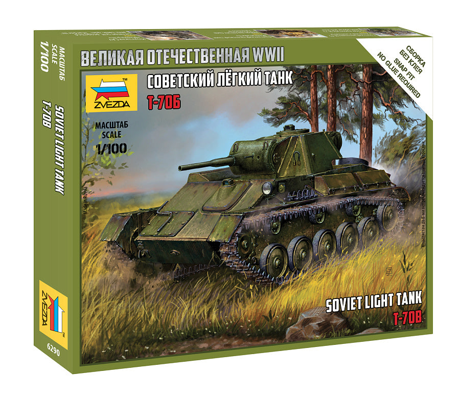 Zvezda 6290 1:100 T-70B