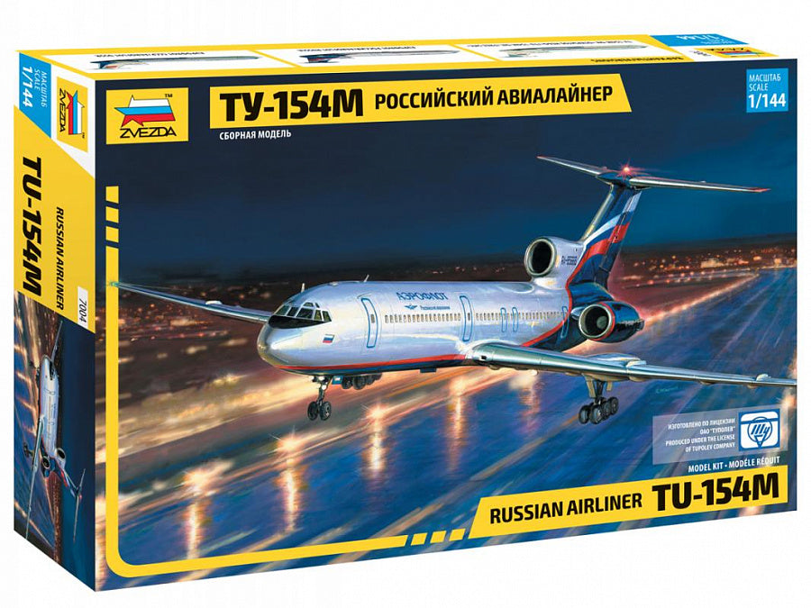 Zvezda 7004 1:144 Tupolev Tu-154M