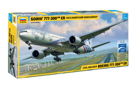 Zvezda 7012 1:144 Boeing 777-300 ER