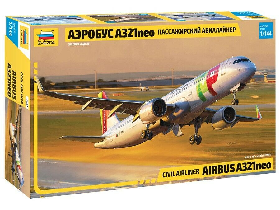 Zvezda 7043 1:144 Airbus A321NEO