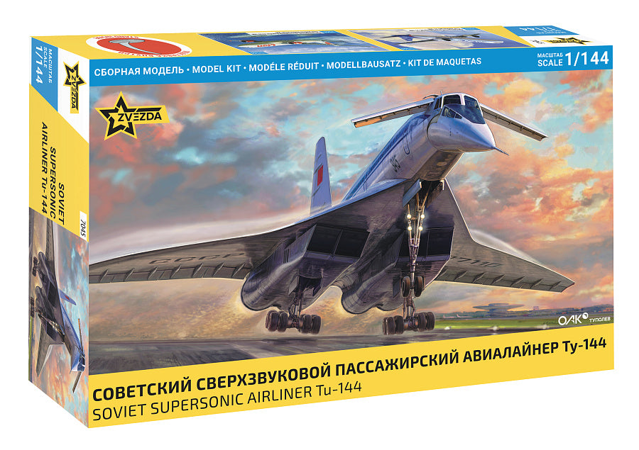 Zvezda 7045 1:144 Tupolev TU-144