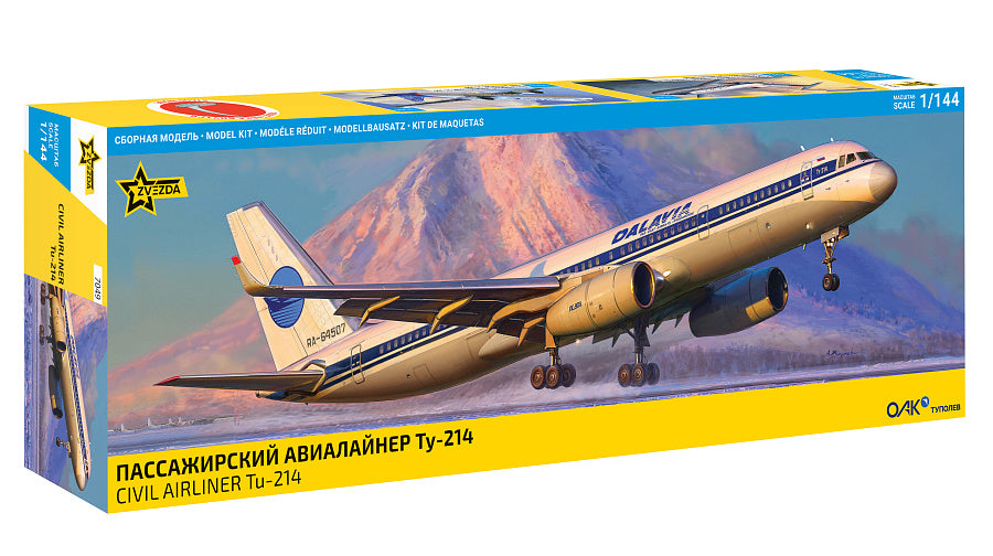 Zvezda 7049 1:144 Tupolev Tu-214