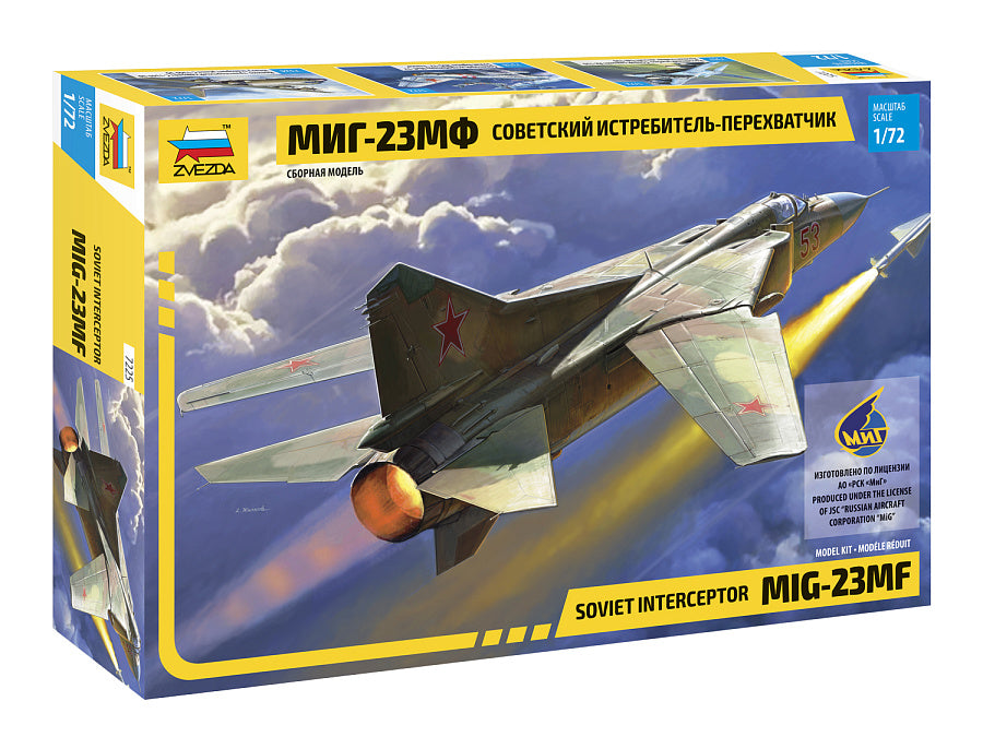 Zvezda 7225 1:72 Mikoyan MiG-23MF
