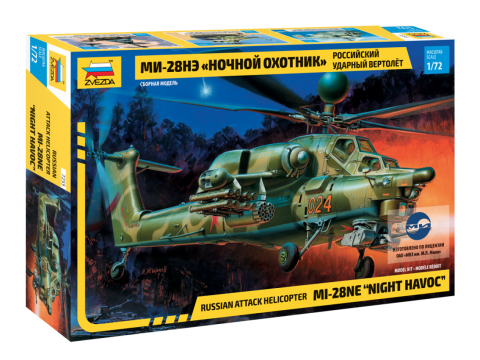 Zvezda 7255 1:72 Mil Mi-28NE Night Havoc