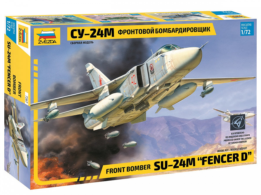 Zvezda 7267 1:72 Sukhoi Su-24M Fencer D