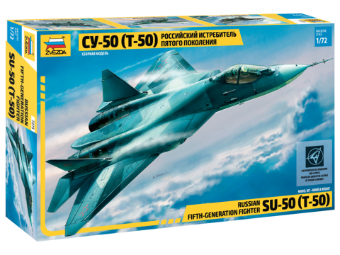 Zvezda 7275 1:72 Sukhoi Su-50 (T-50) Russian Stealth Fighter
