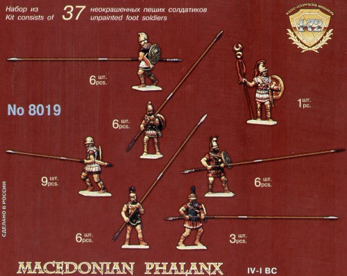 Zvezda 8019 1:72 Macedonian Phalanx IV-I BC