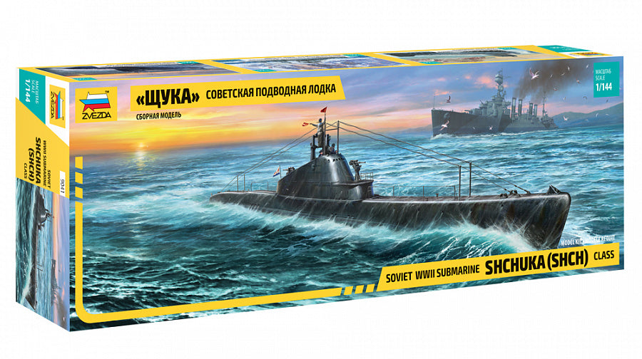 Zvezda 9041 1:144 Shchuka Class Russian Submarine
