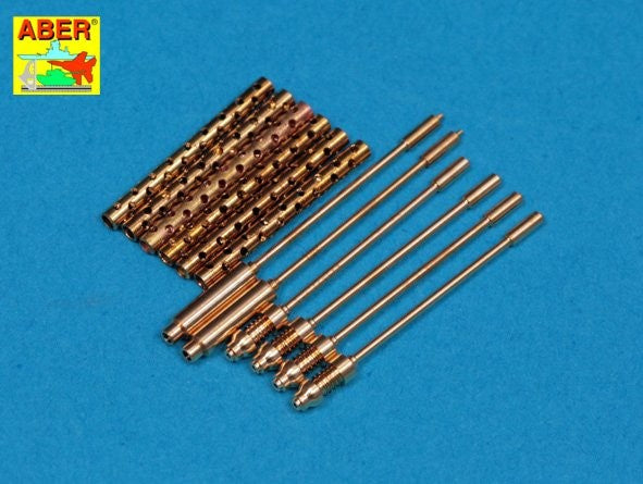 Aber A32108 1:32 Set of 6 Turned U.S. cal .50 (12,7mm) Browning M2 Barrels for North-American P-51D Mustang