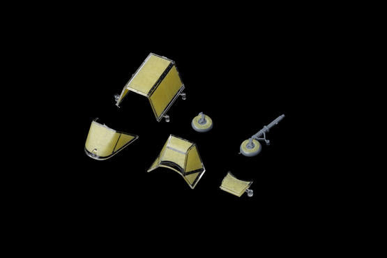 Eduard JX333 1:32 Messerschmitt Bf-109F-4 TFace canopy frame paint mask