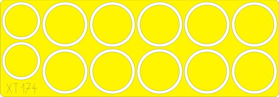 Eduard XT174 1:35 Schwere Wehrmachtschlepper sWS with 20mm Flakvierling wheels