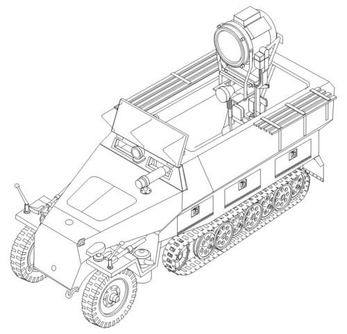 CMK 2014 1:72 German Sd.Kfz.251/20 Ausf.D UHU Conversion Set