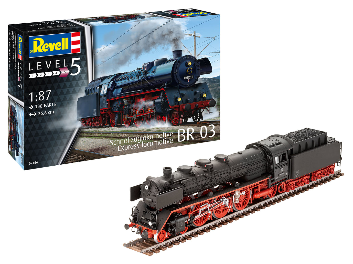 Revell 02166 1:87 Express Locomotive BR 03