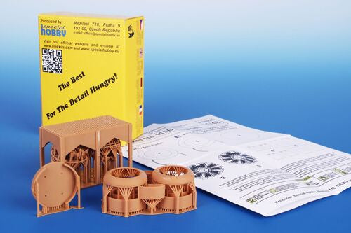CMK/Czech Master Kits P48025 1:48 Heinkel He-115B Engines