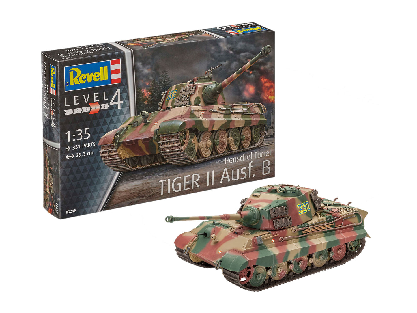 Revell 03249 1:35 Tiger II Ausf.B (Henschel Turret)