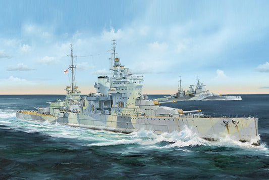 Trumpeter 05324 1:350 H.M.S. Queen Elizabeth Battleship 1943