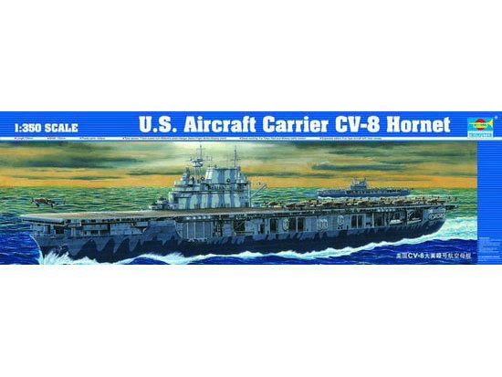 Trumpeter 05601 1:350 USS Hornet CV-8 Aircraft Carrier