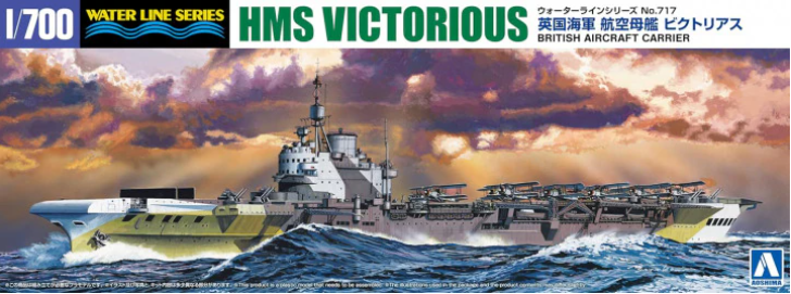 Aoshima 06962 1:700 HMS Victorious
