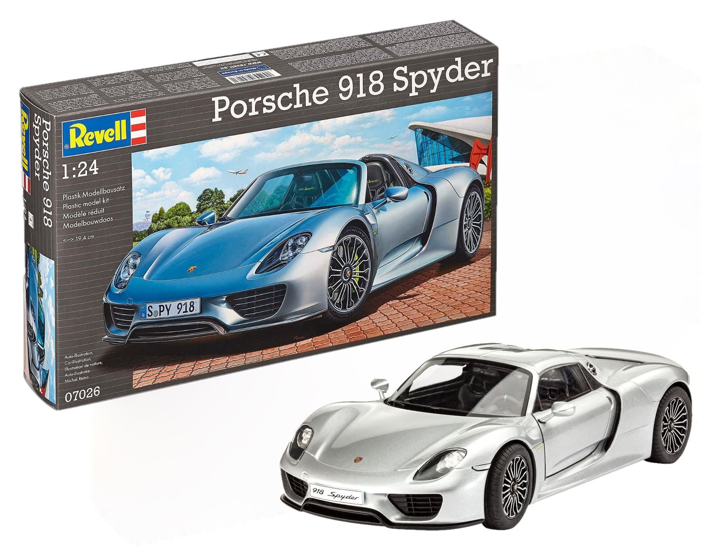 Revell 07026 1:24 Porsche 918 Spyder