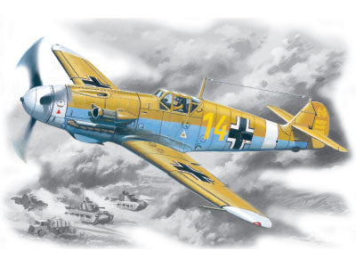 ICM 48105 1:48 Messerschmitt Bf-109F-4Z Tropical Version