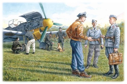 ICM 48085 1:48 Luftwaffe Ground Personnel