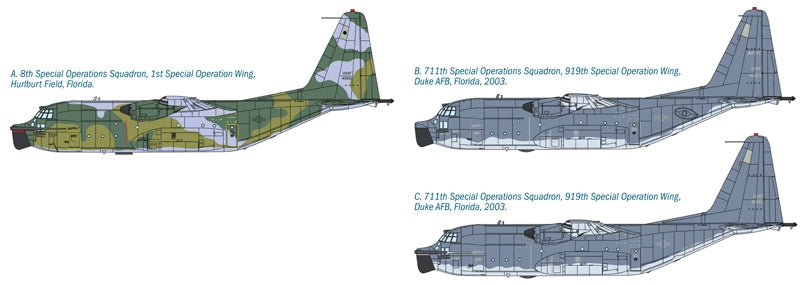 Italeri 1369 1:72 Lockheed MC-130E Hercules Combat Talon I