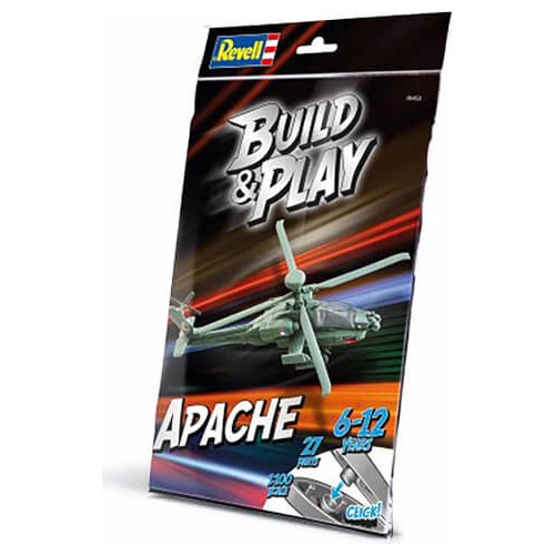 Revell 06453 1:100 Boeing/Hughes AH-64 Apache Build & Play