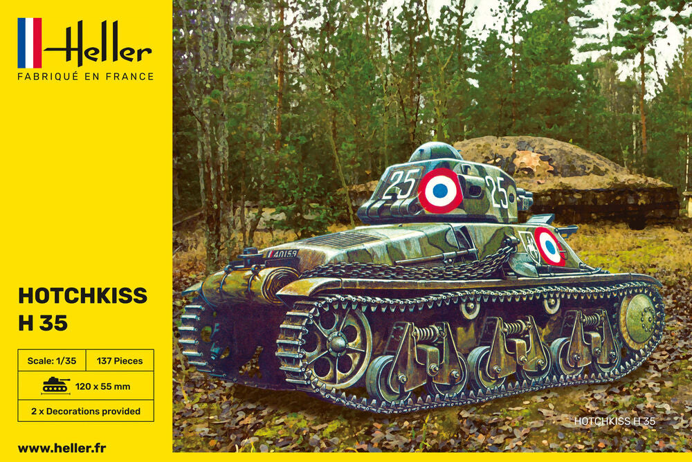 Heller 81132 1:35 French Hotchkiss/Panzer H35