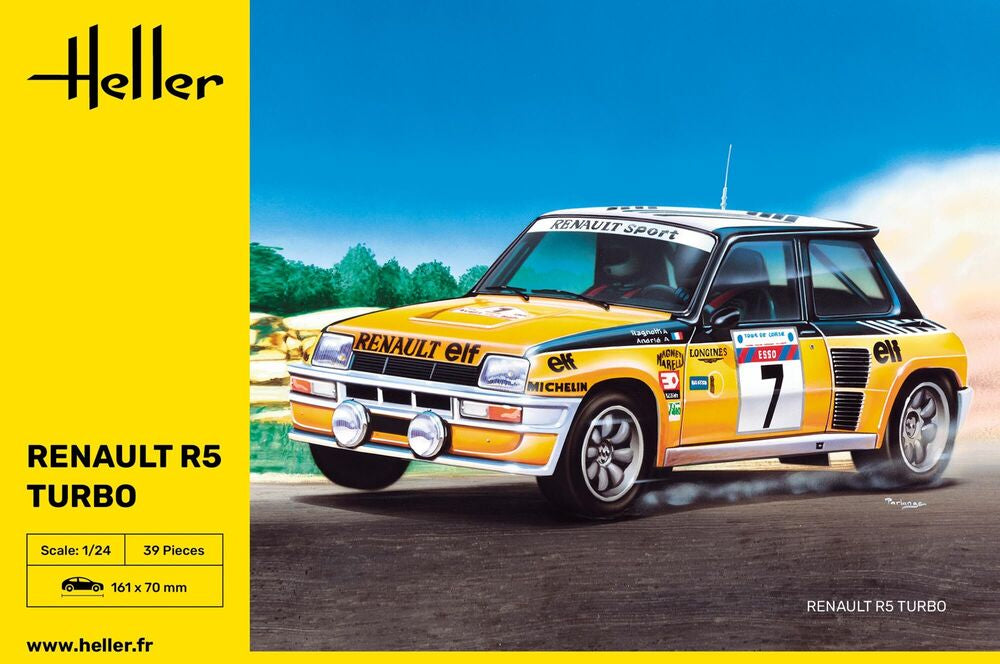 Heller 80717 1:24 Renault R5 Turbo