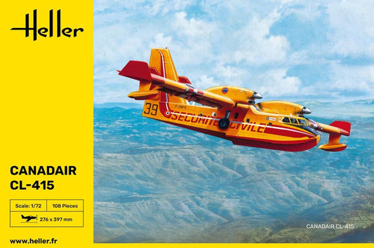 Heller 80370 1:72 Canadair CL-415 Securite Civil Flying Boat