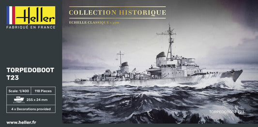 Heller 81011 1:400 French T-23 Torpedo Boat