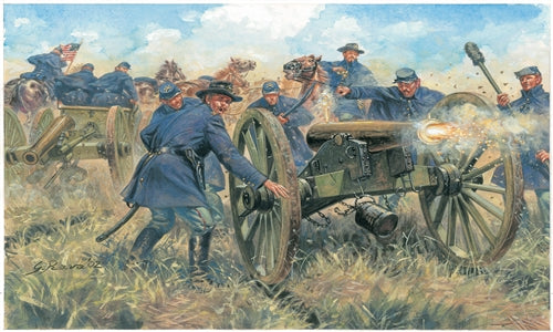 Italeri 6038 1:72 American Civil War Union Artillery (ACW)