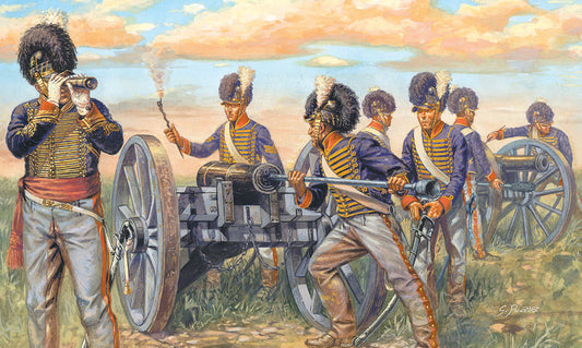 Italeri 6041 1:72 Napoleonic Wars British Artillery