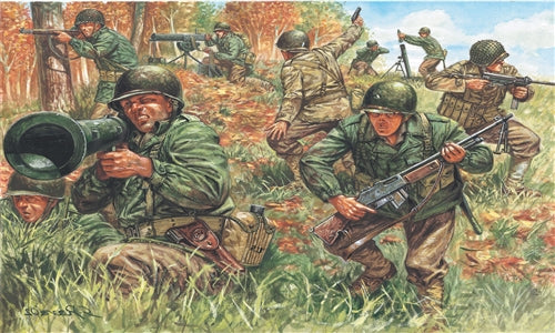 Italeri 6046 1:72 American Infantry WWII