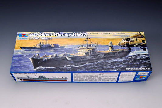 Trumpeter 05718 1:700 USS Mount Whitney LCC-20 2004