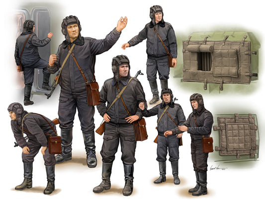 Trumpeter 00434 1:35 Soviet Scud B Crew