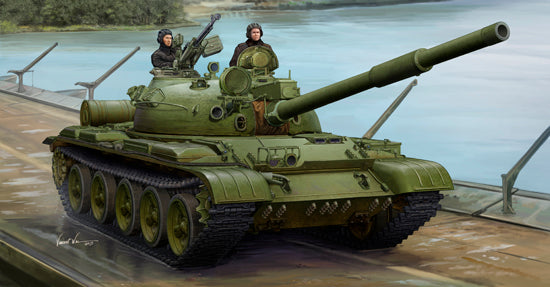 Trumpeter 01552 1:35 Russian T-62 Mod.1975 (Mod.1972+KTD2)