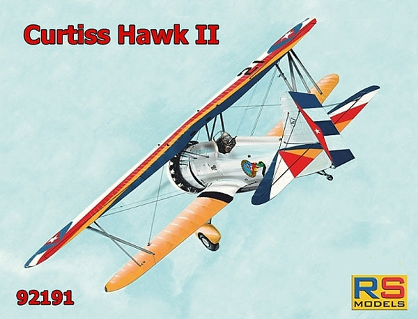 RS Models 92191 1:72 Curtiss Hawk II with wheels and floats.