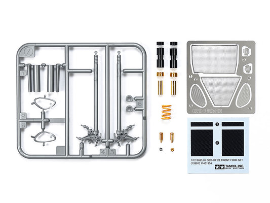 Tamiya 12691 1:12 Suzuki GSX-RR '20 Front Fork Set