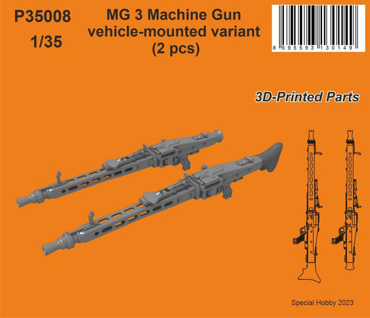 CMK P35008 1:35 MG 3 Machine Gun Vehicle-Mounted Variant (2 pcs) 3D Printed