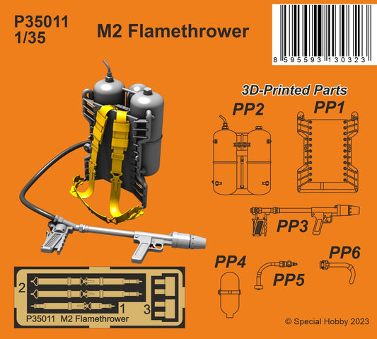 CMK P35011 1:35 M2 Flamethrower 3D Printed