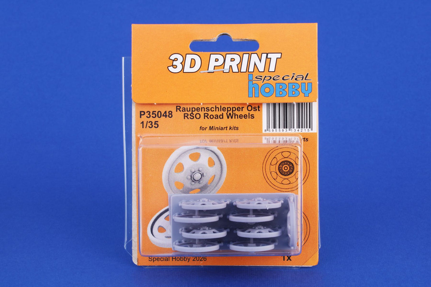 CMK/Czech Master Kits 129-P35048 1:35 Raupenschlepper Ost RSO Road Wheels