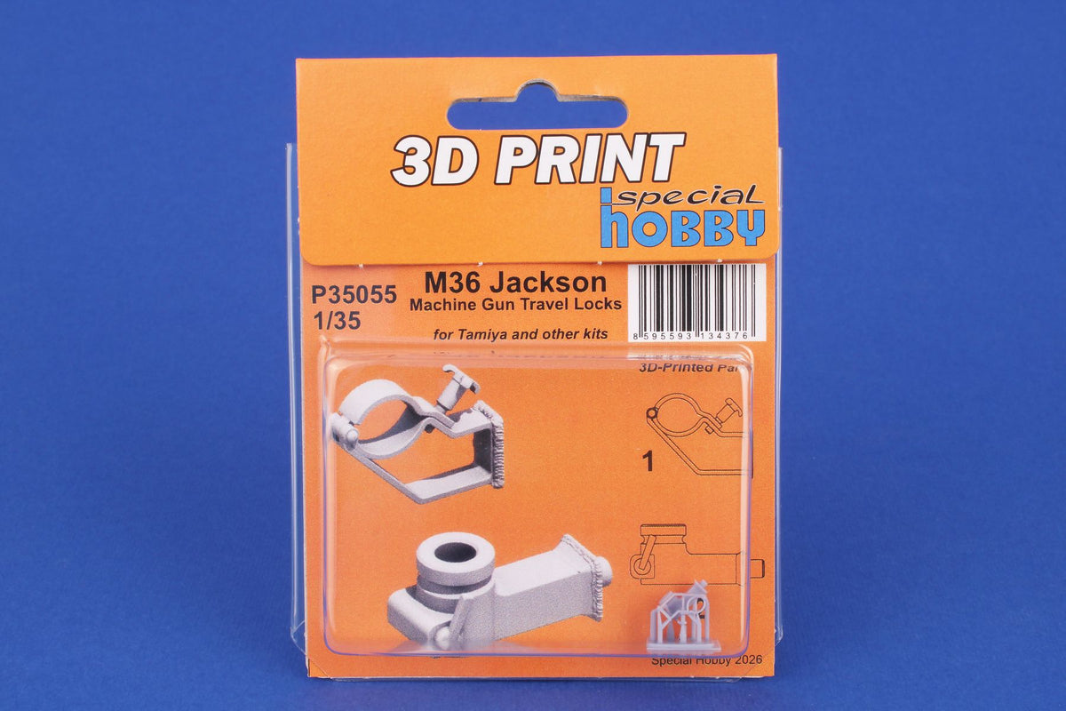 CMK/Czech Master Kits P35055 1:35 M36 Jackson Machine Gun Travel Locks
