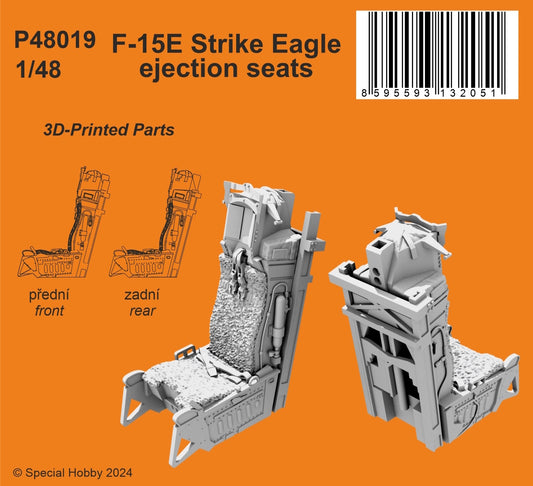 CMK/Czech Master Kits P48019 1:48 McDonnell F-15E Eagle ejection Seats front and rear