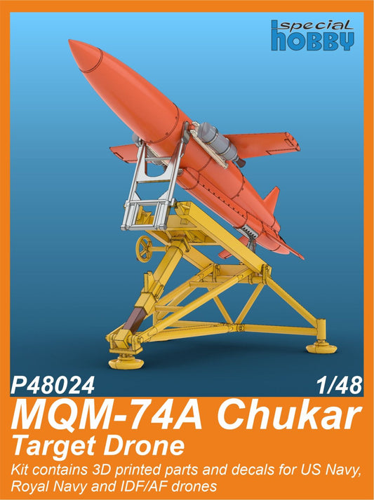 CMK/Czech Master Kits P48024 1:48 MQM-74A Chukar Target Drone